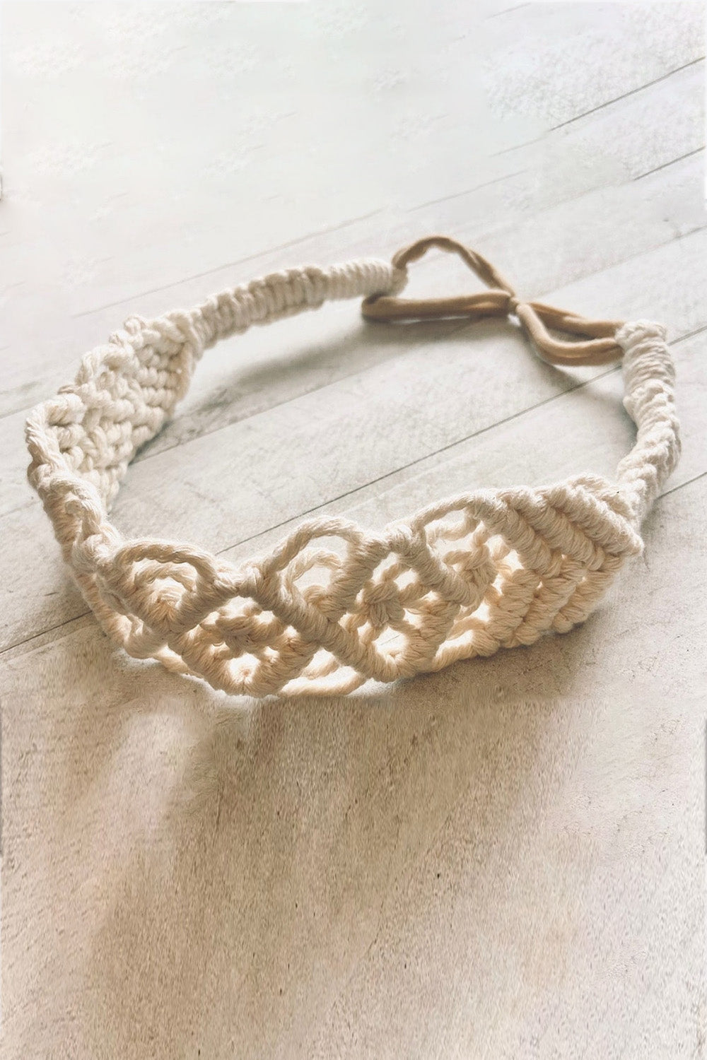 Macrame Flexible Headband