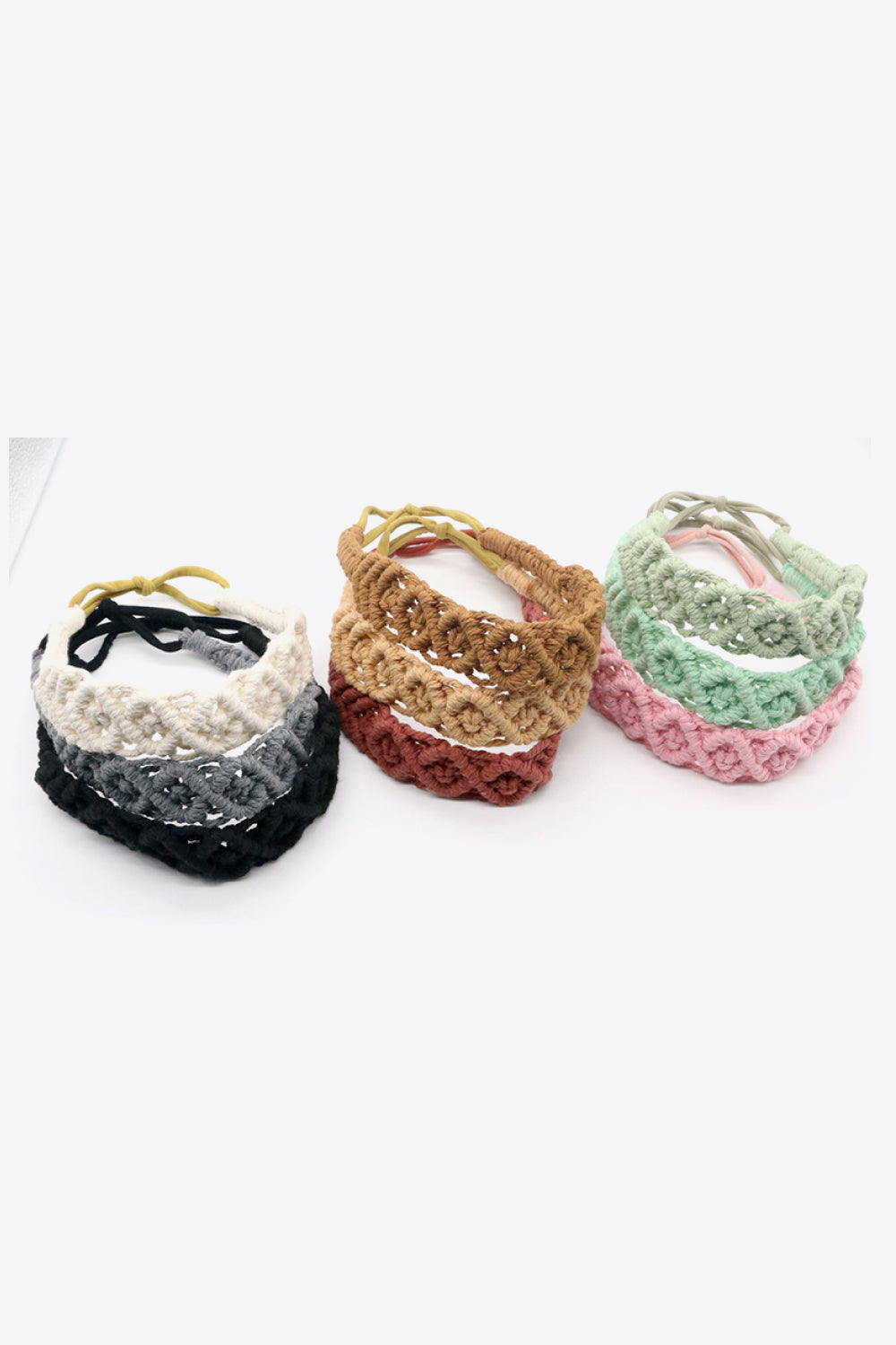 Macrame Flexible Headband