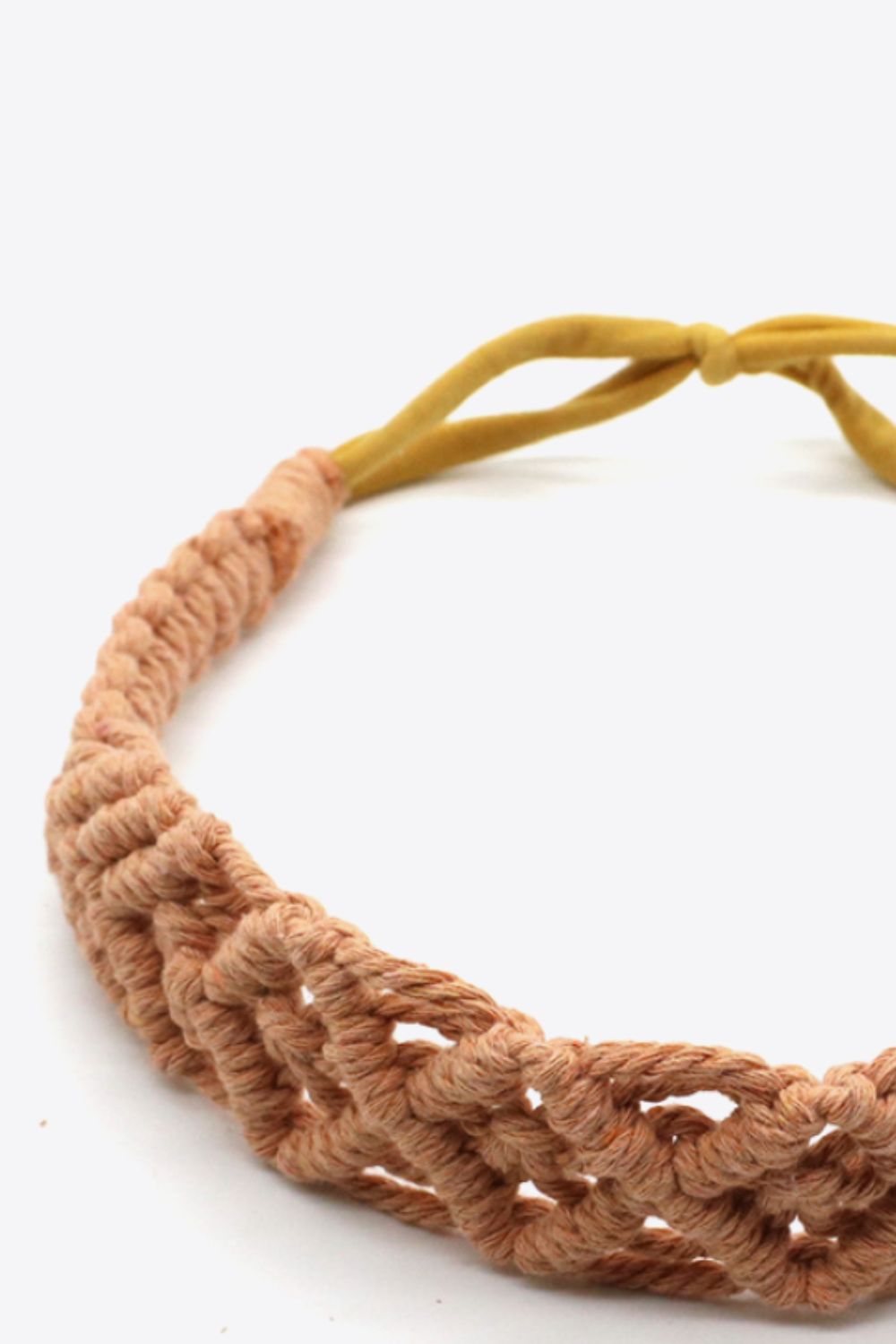 Macrame Flexible Headband