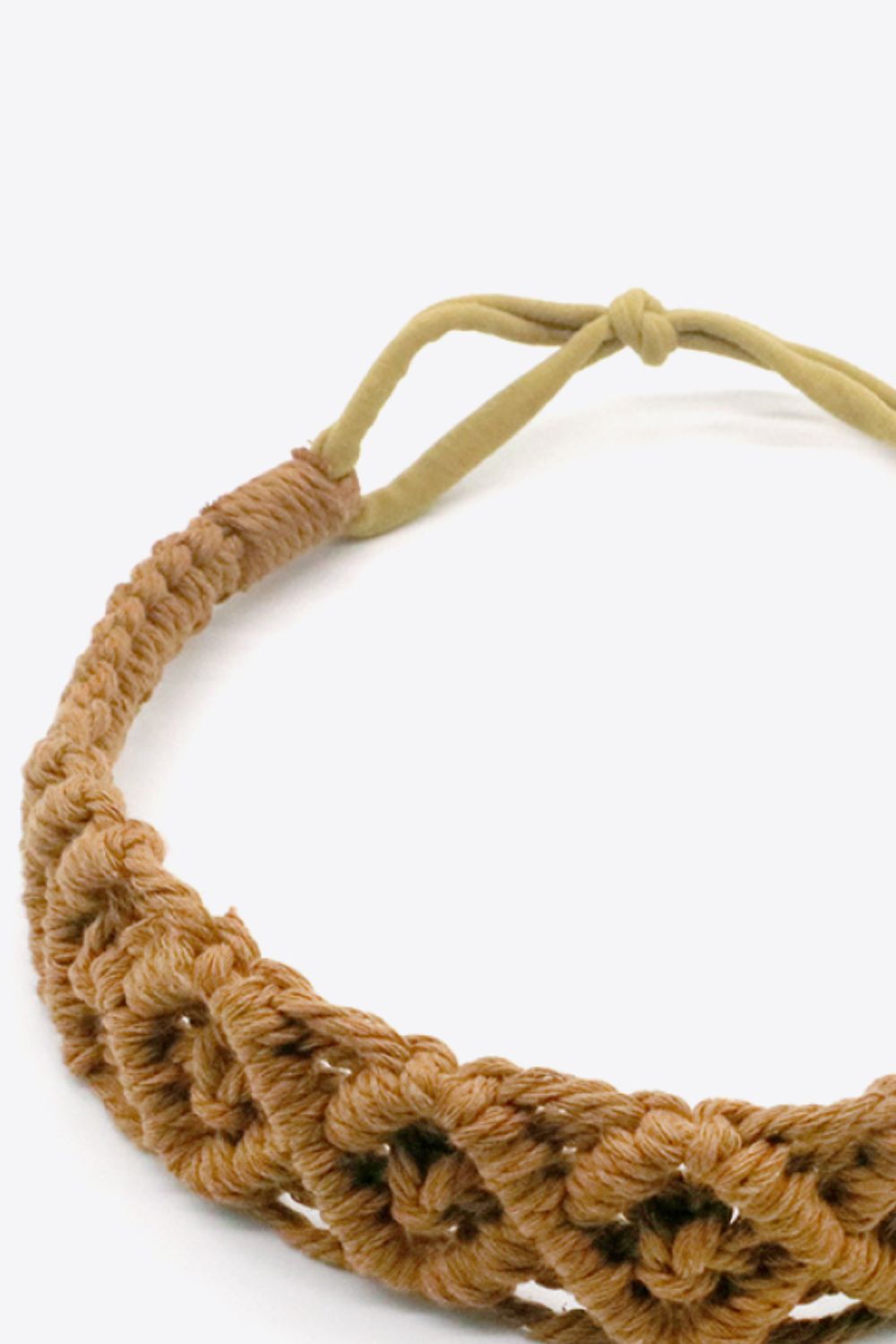 Macrame Flexible Headband