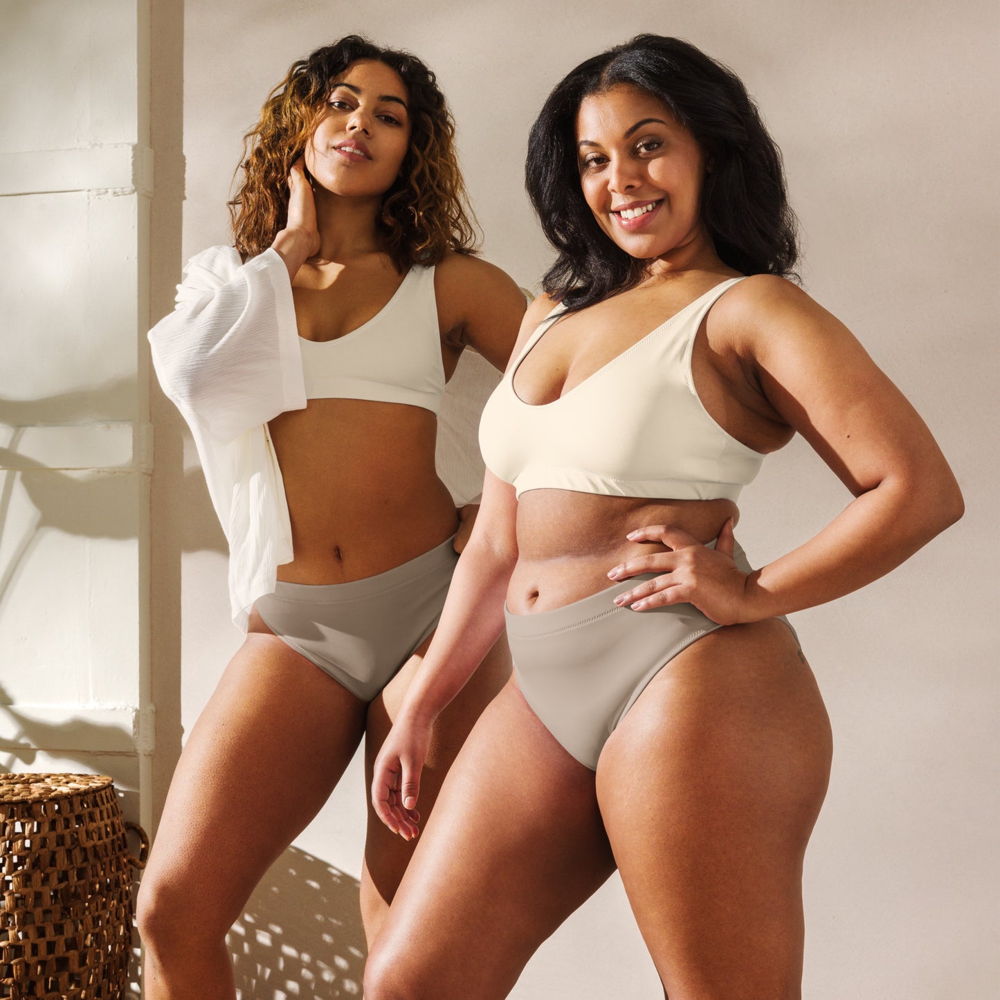 Papaya Whip Recycled Padded Bikini Top