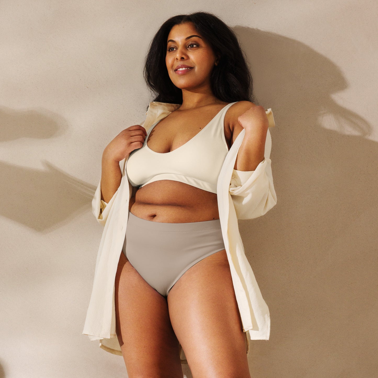 Papaya Whip Recycled Padded Bikini Top