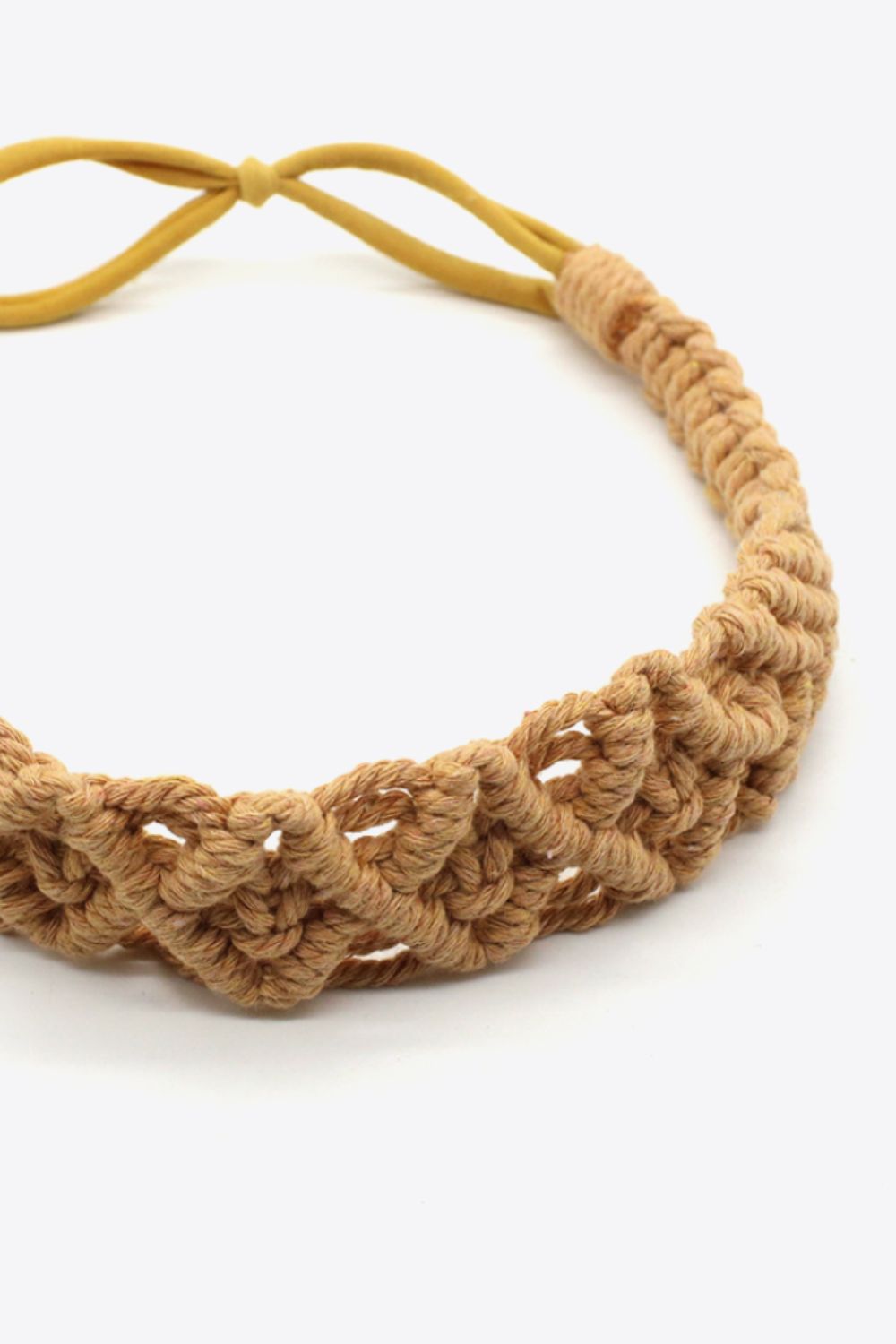 Macrame Flexible Headband