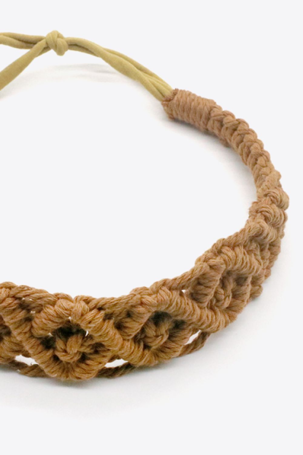 Macrame Flexible Headband