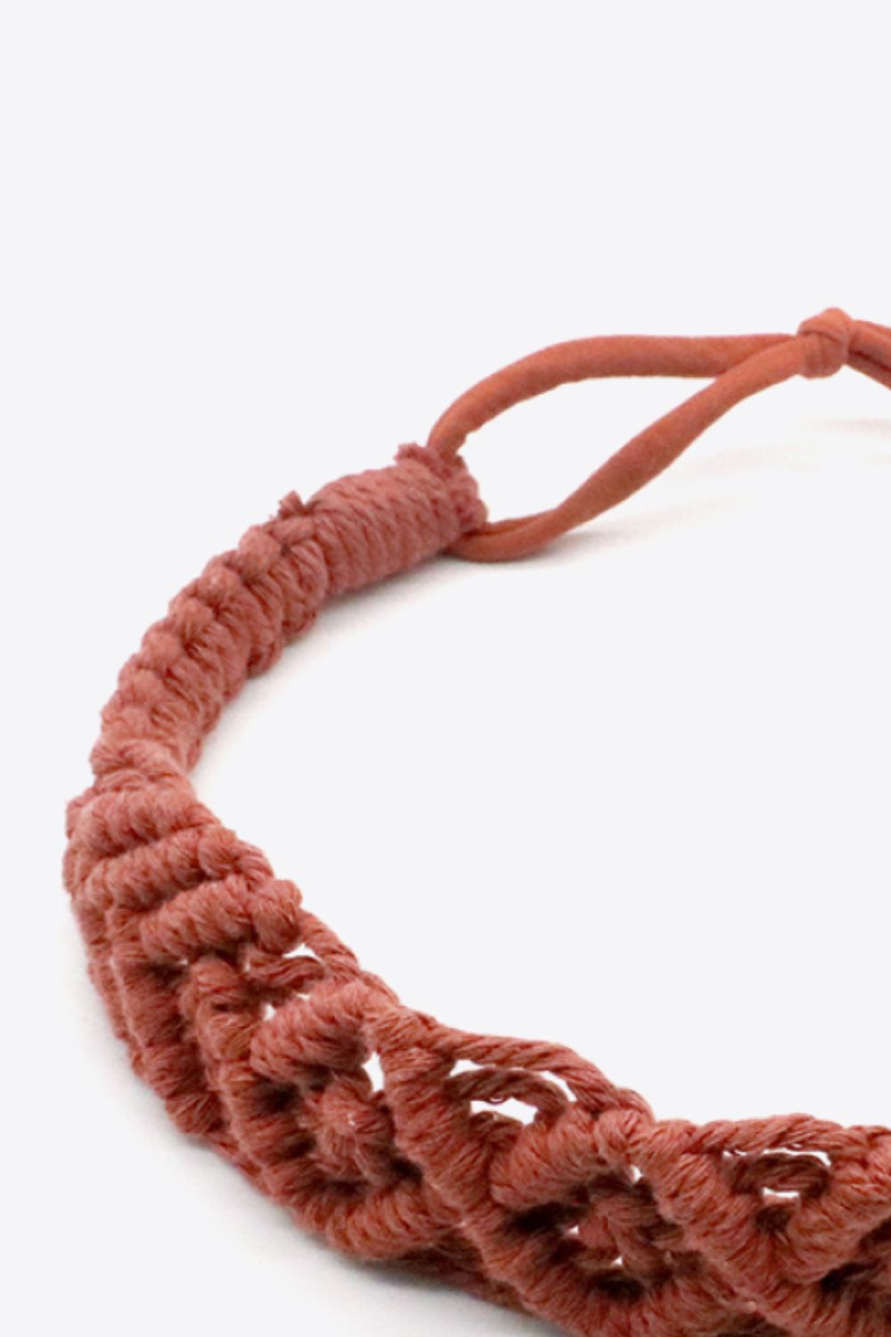 Macrame Flexible Headband