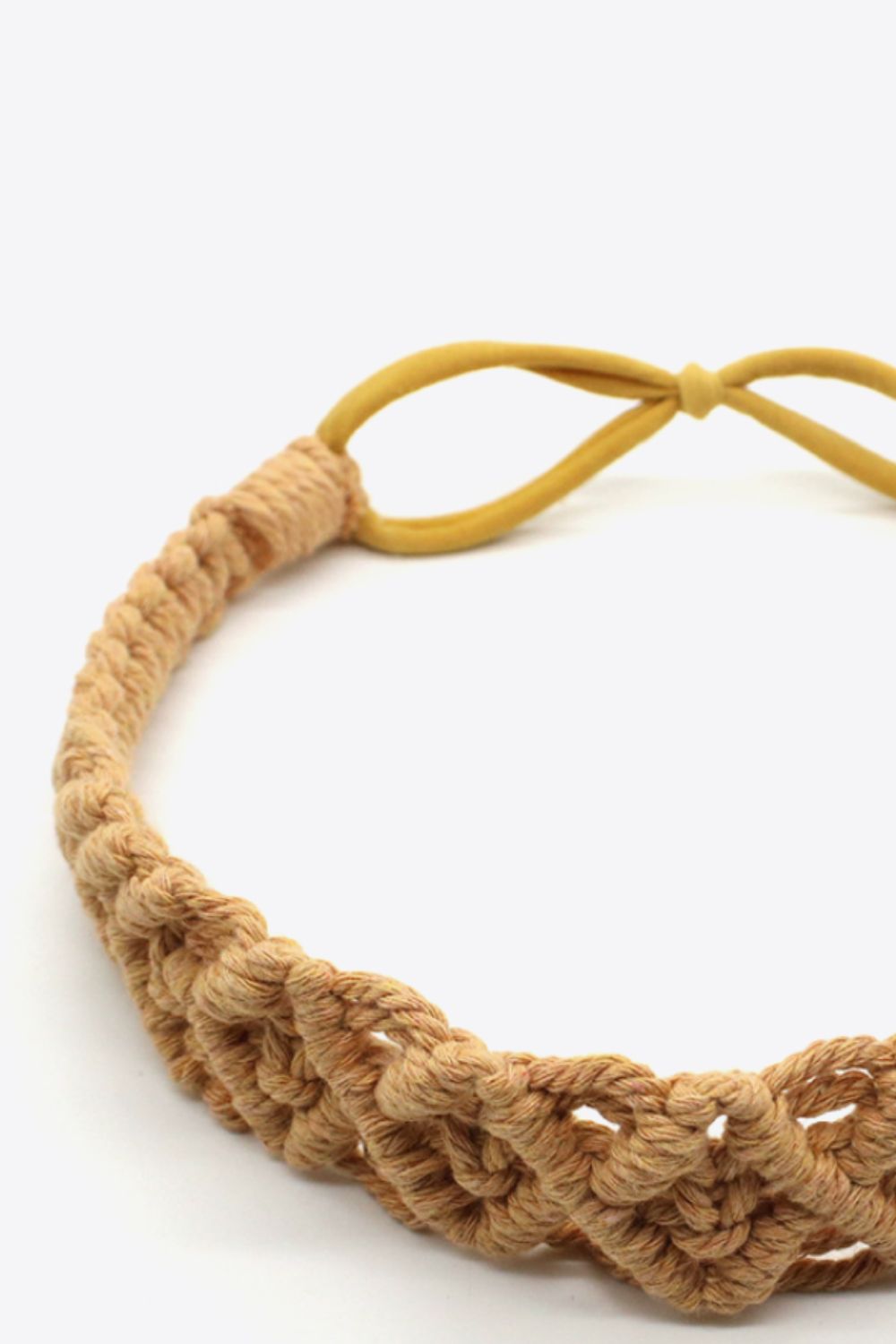 Macrame Flexible Headband