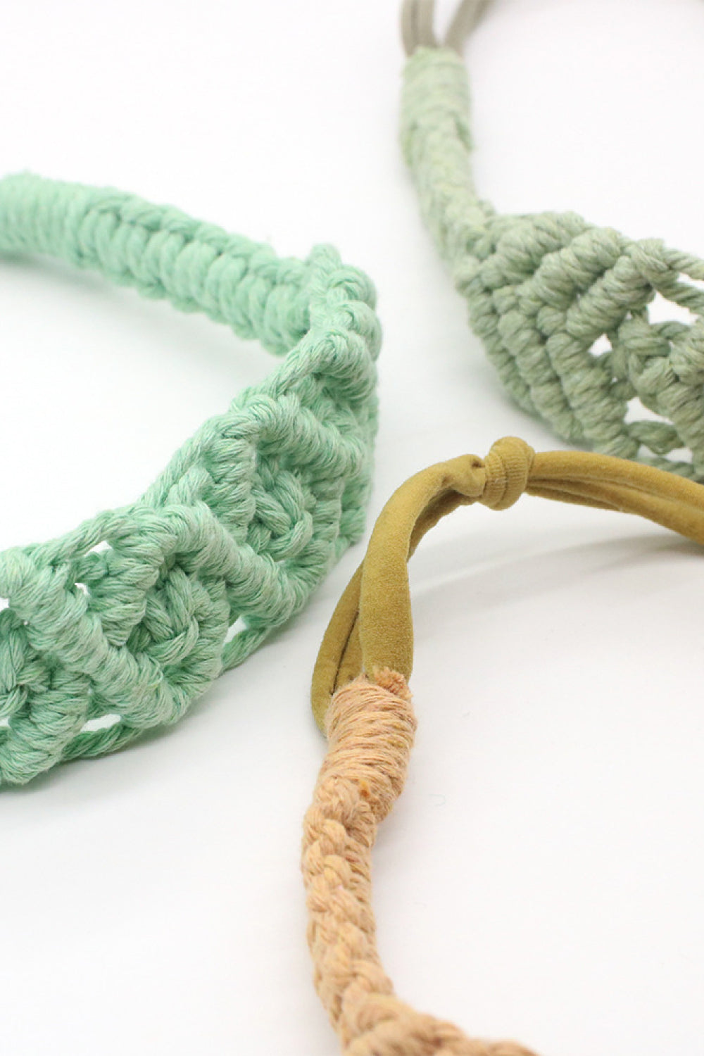 Macrame Flexible Headband