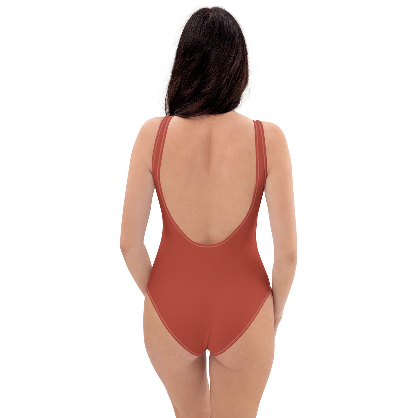Crimson One-Piece Swimsuit