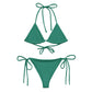 Emerald Green Recycled String Bikini