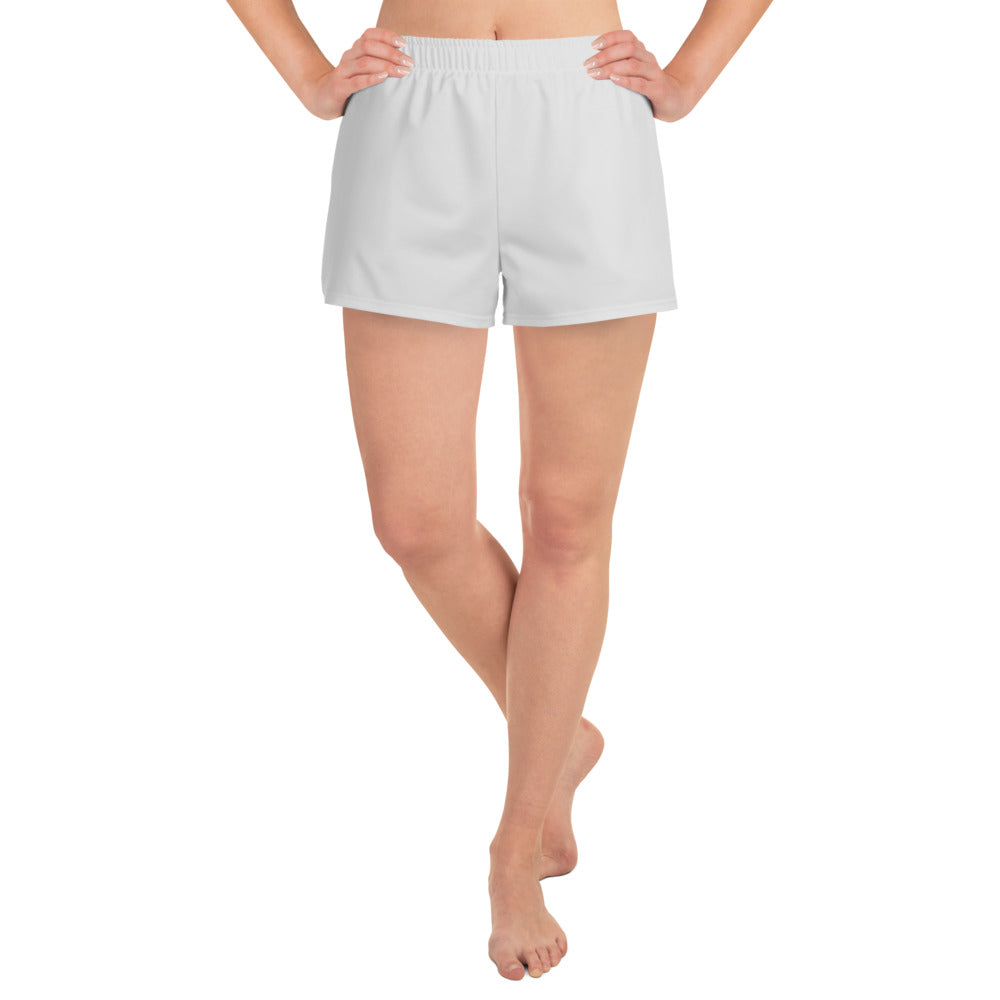 Polar White Athletic Shorts