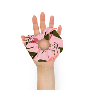 Botanical Floral Recycled Scrunchie
